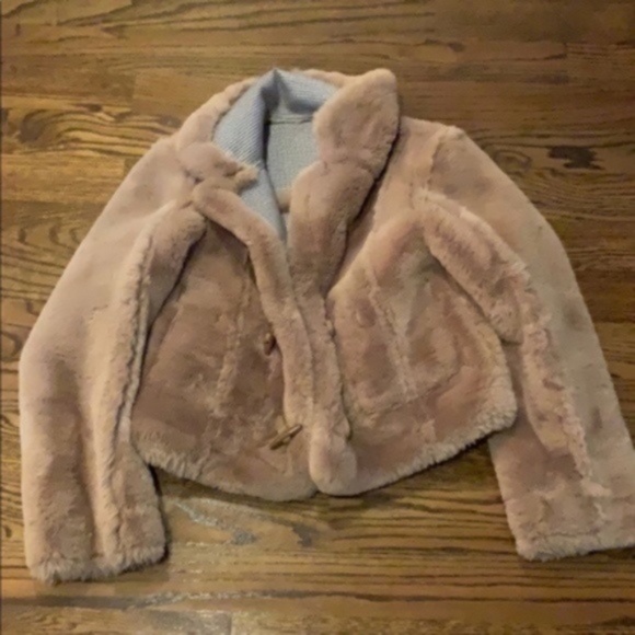 Opening Ceremony Insomniac Reversible Faux-Fur Houndstooth Jacket - Picture 4 of 10